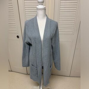 Grey fuzzy ladies cardigan 2XL- Love Token